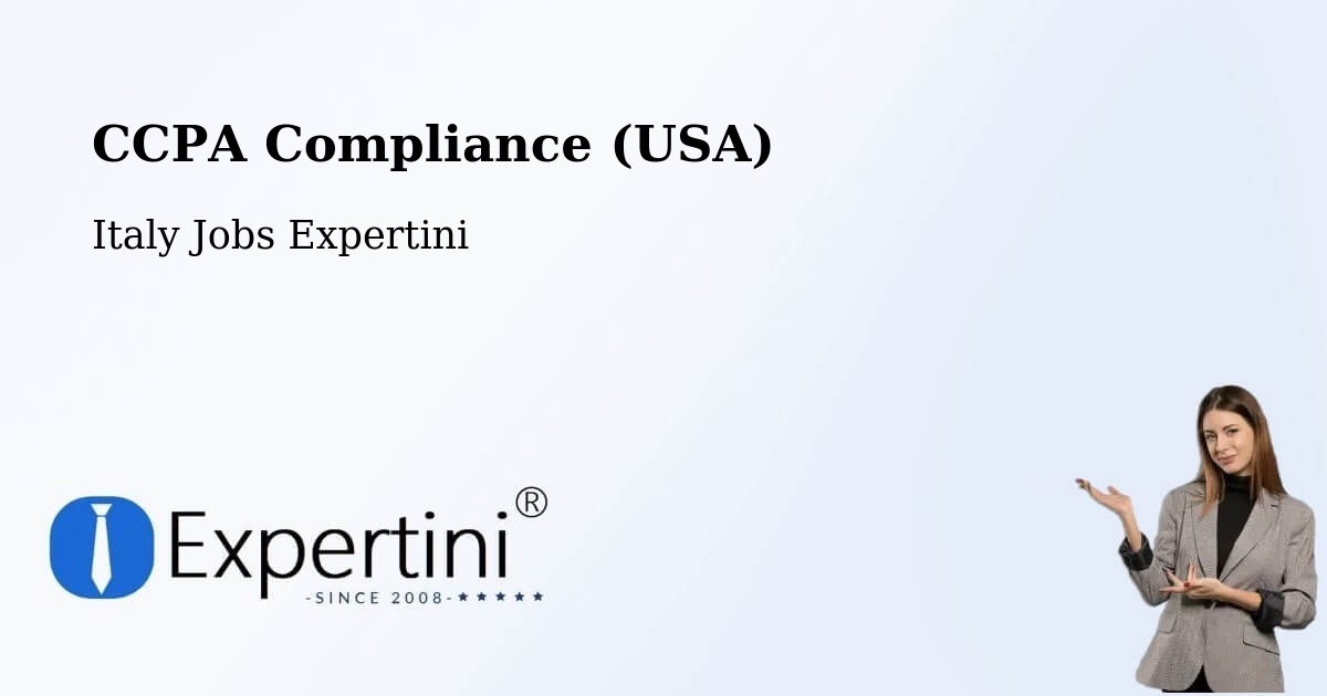 CCPA Privacy Rights & Compliance Notice – Seriate - Italy Jobs Expertini