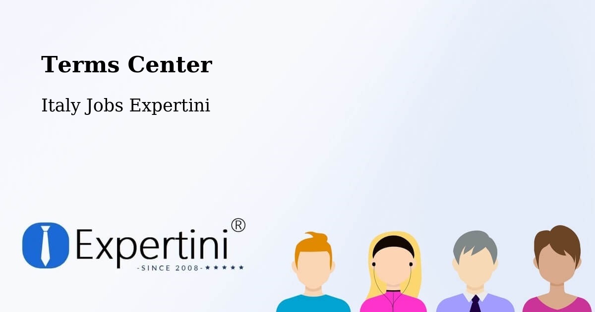 Terms of Service – Seriate - Italy Jobs Expertini